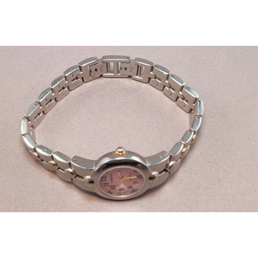 Ladies Watch-It Silver Tone Link Bracelet Analog Watch MLN3038 7